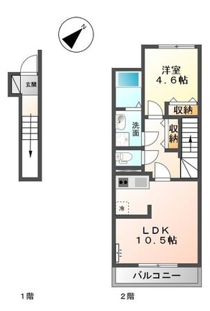 ジ アパートメントの物件間取画像